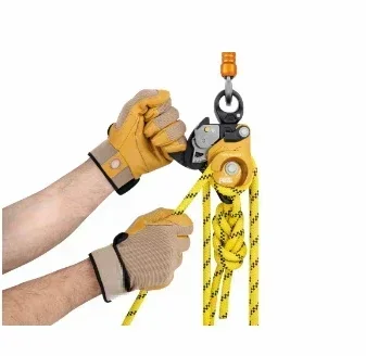 تسلق P001DA رفع بكرة التوأم الإصدار وظيفة اتجاه واحد وقف بكرة مزدوجة المبيعات الساخنة