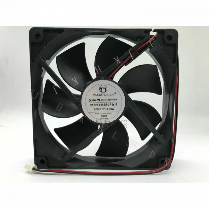 NN   for  PELKO Motors R1225Y24BPLP1s-7 24V 0.43A 12CM 12025 cooling fan
