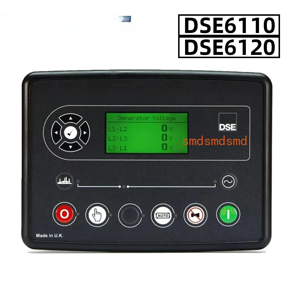 DSE6110 MKIII DSE6120 MKII Deep Sea Auto Stop Generator Controller Panel Control Module  Genset Spare Parts DSE 6110 6120