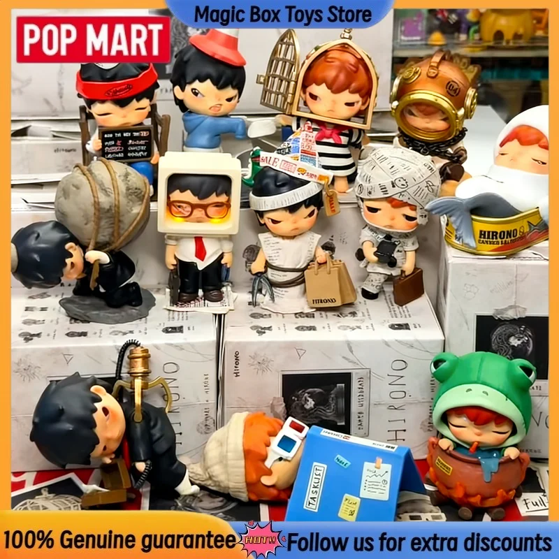 

POP MART Hirono Greenhouse Miscanthus Series Figurine Blind Box Toy Cute Mystery Box Desktop Ornament Collectible Birthday Gift