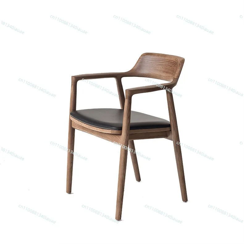 

Обеденный стул с подлокотниками Asahi, стул Hiroshima с мягкой подушкой-сиденьем