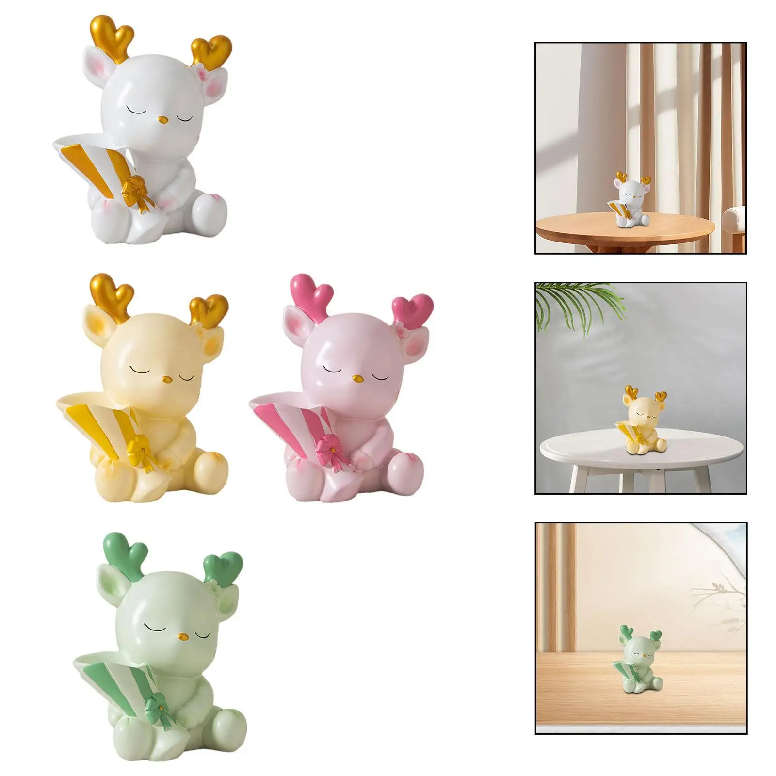 animal-figurine-deer-flower-vase-resin-sculpture-cartoon-decoration-tabletop-centerpiece-for-living-room-bedroom-office-shelf