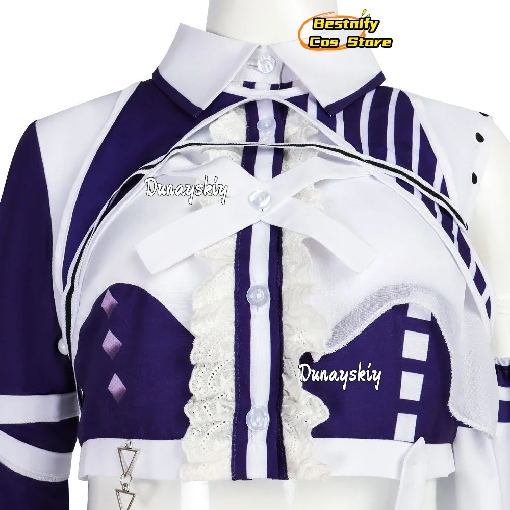 أزياء كوسبلاي كوبو كانايرو التأثيرية ملابس الشارع الشهير ملابس علوية مثيرة بسحّاب فساتين نسائية أنيمي كوبو كانايرو بدلات لعب الأدوار