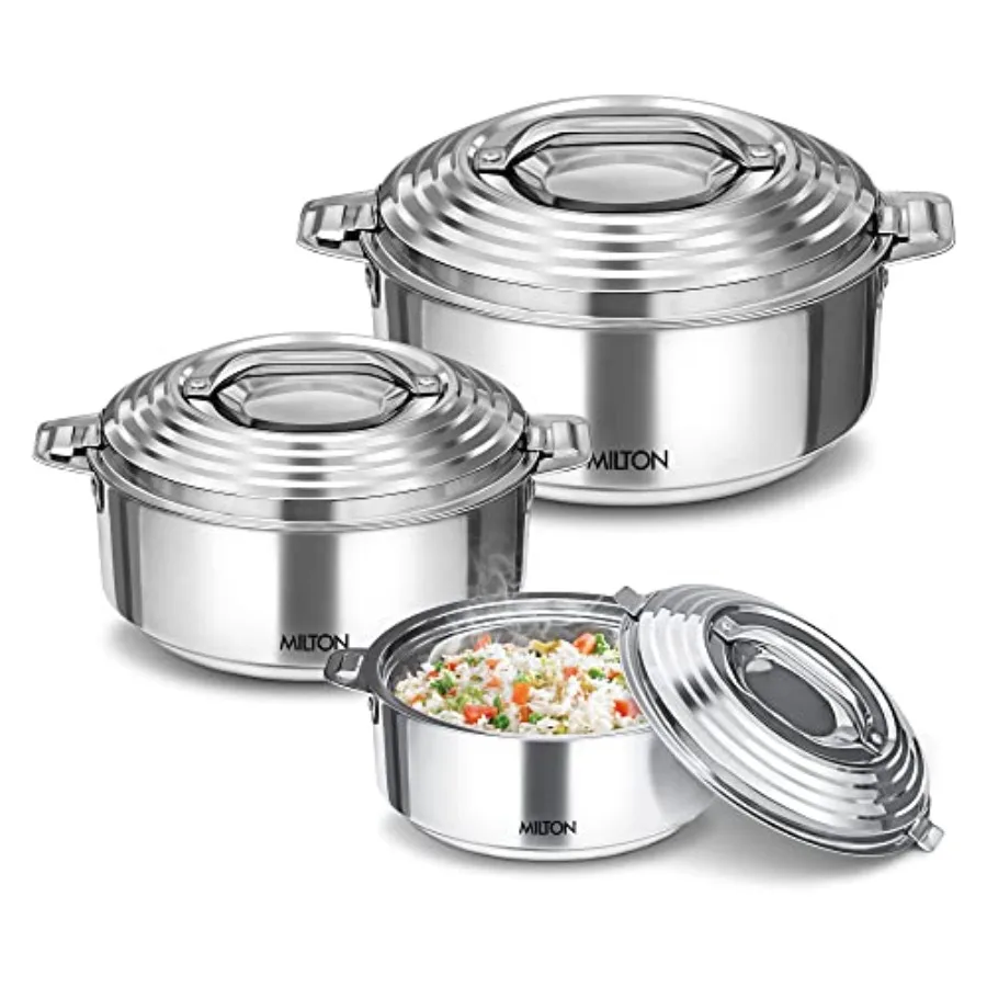 

Набор термосов Thermosteel Galaxia из нержавеющей стали, 3 шт., 1000 мл, 1500 мл, 2500 мл