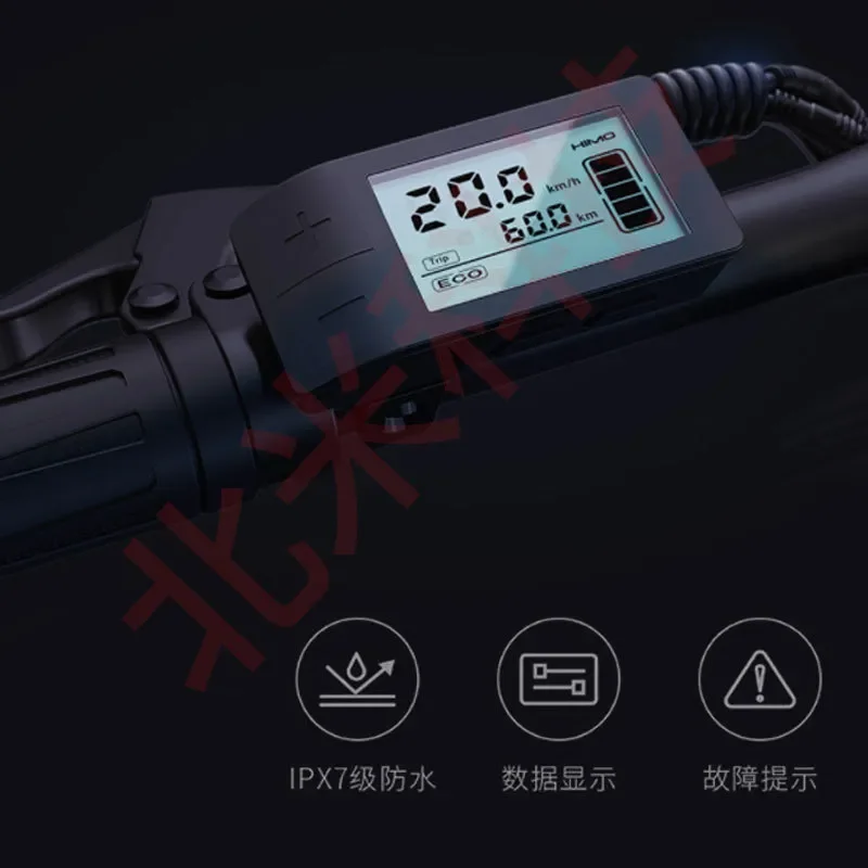 Electric Bicycle Original LCD Display Screen Assembly Odometer Instrument Panel Replacement Parts for HIMO Z20