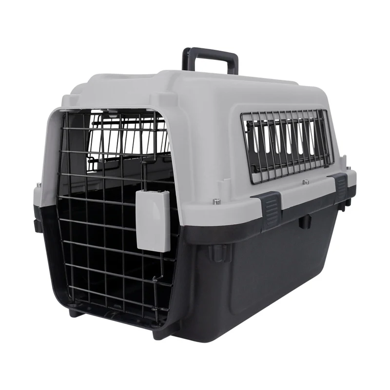 Standard Side Breathable Mesh Design Cat Dog Air Consignment Box Simple Senior Pet Carrying Case