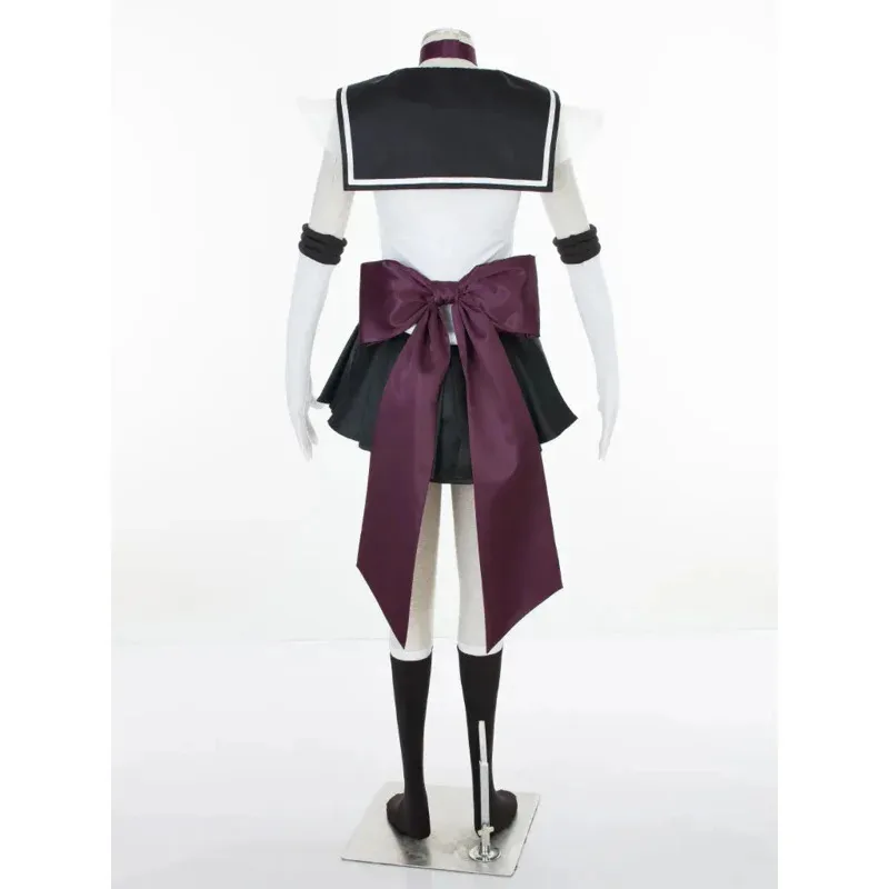 أنيمي تأثيري بحار نجوم فستان أسود بحار بلوتو Meiou Setsuna SuperS البدلة تأثيري حلي هالوين