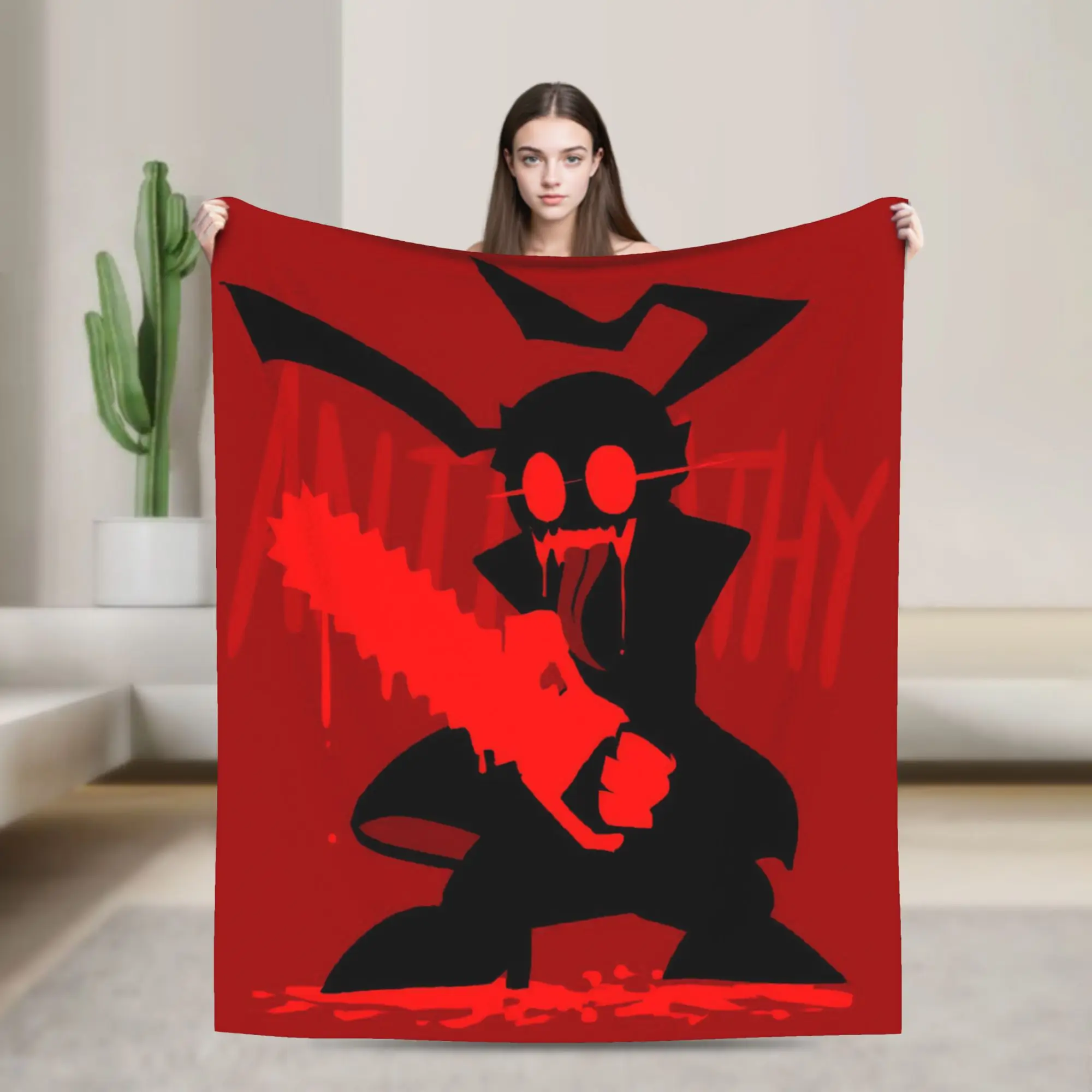 Novelty Design MADNESS COMBAT Hank Blankets Ultra-Soft Flannel  Relax Throw Blanket Machine Washable