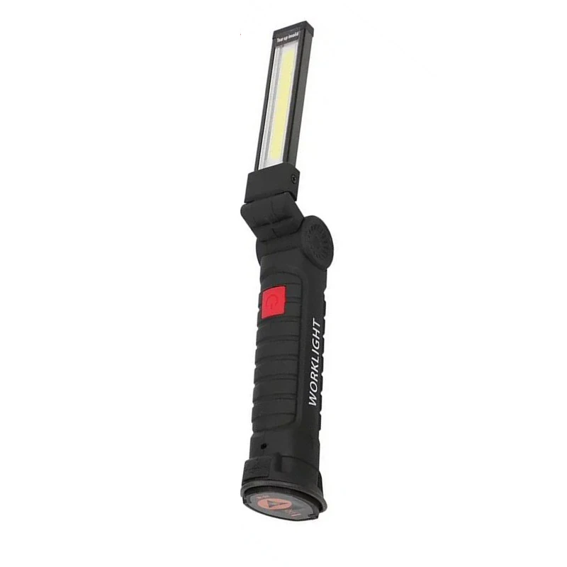 

[Built-in 18650 Battery] Bikight COB LED Multi Function Folding Work Light Set USB Rechargeable LED Flashlight Mini Torch USB Ca