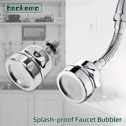 BAOKEMO Tap Nozzle Kitchen Sink Faucet Booster Sprayer Head 3 Water Outlet Modes 360-degree Rotation