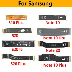 USB Charging Port Dock Board Connector Main Motherboard Flex LCD Flex Cable For Samsung Note 10 Lite Note 20 S10 Plus S20 Fe