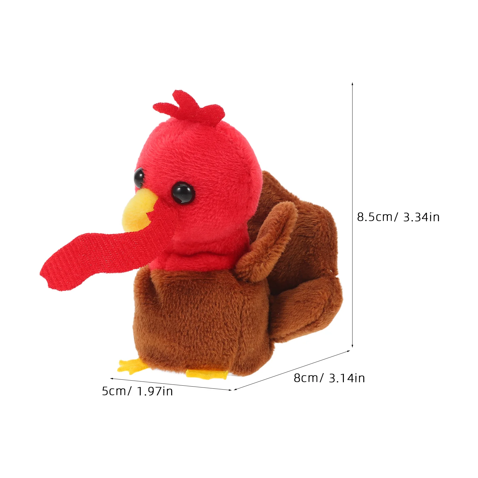 Realistic Turkey Finger Puppet Soft Animal Hand Puppets For Toddlers Storytelling Classroom Party Learning Bulk