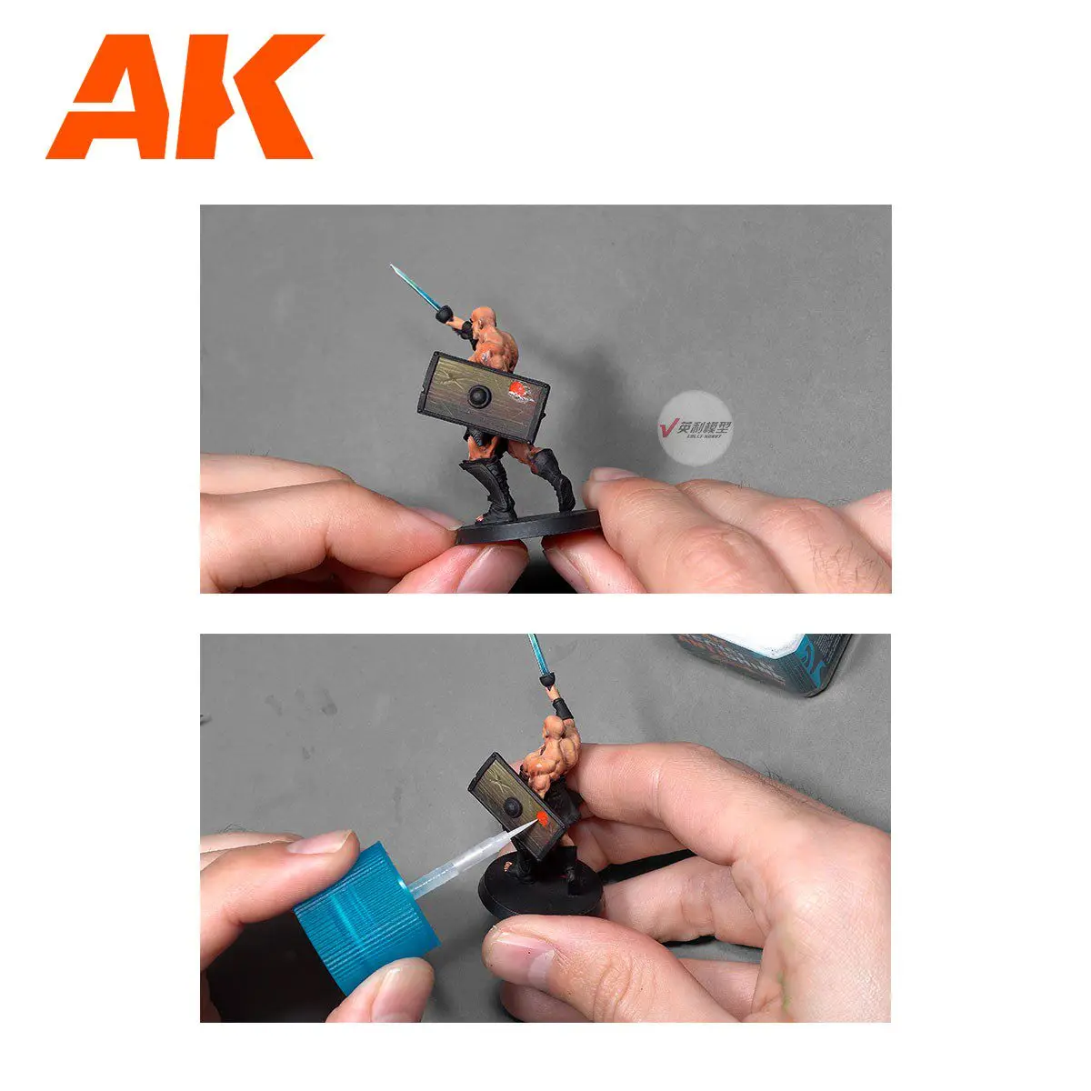 AK Water-based Paint Strong Matting Agent 40ml With Brush Head AK9322 Hobbies In Modeling Tools