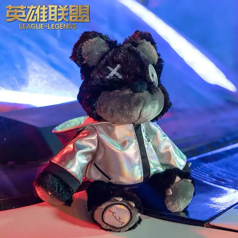 

100% Original Genuine Spot League Of Legends K/DA Limited Tibbers Plush Bear Doll Annie Bear Doll Can Be Gift Collection