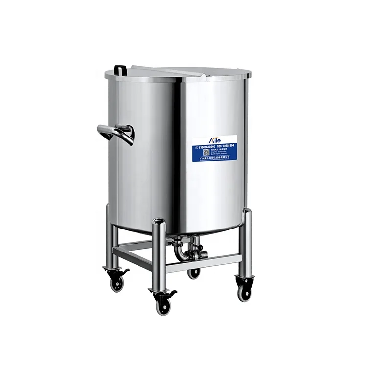 Storage Mix Machine Horizontal stainless steel Storage Tank perfume mixer tank liquid storage equipment