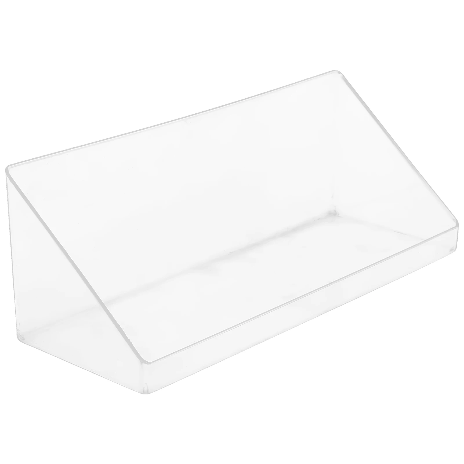 

Large Size Storage Box Acrylic Clear Container Desktop ganizer Multipurpose Book Case Lightweight Transparent