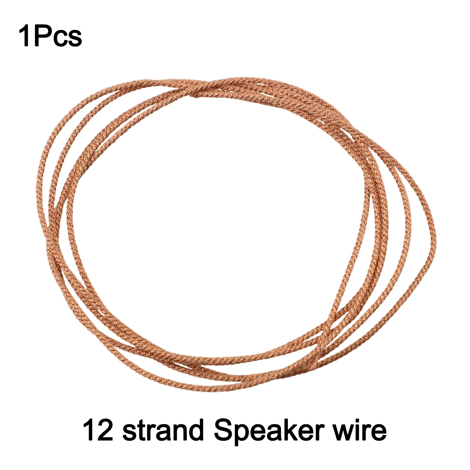 Professional Grade 12 Gauge Speaker Wire for 6 to 8 Inch Speakers Reliable Copper Construction with Clear Coating