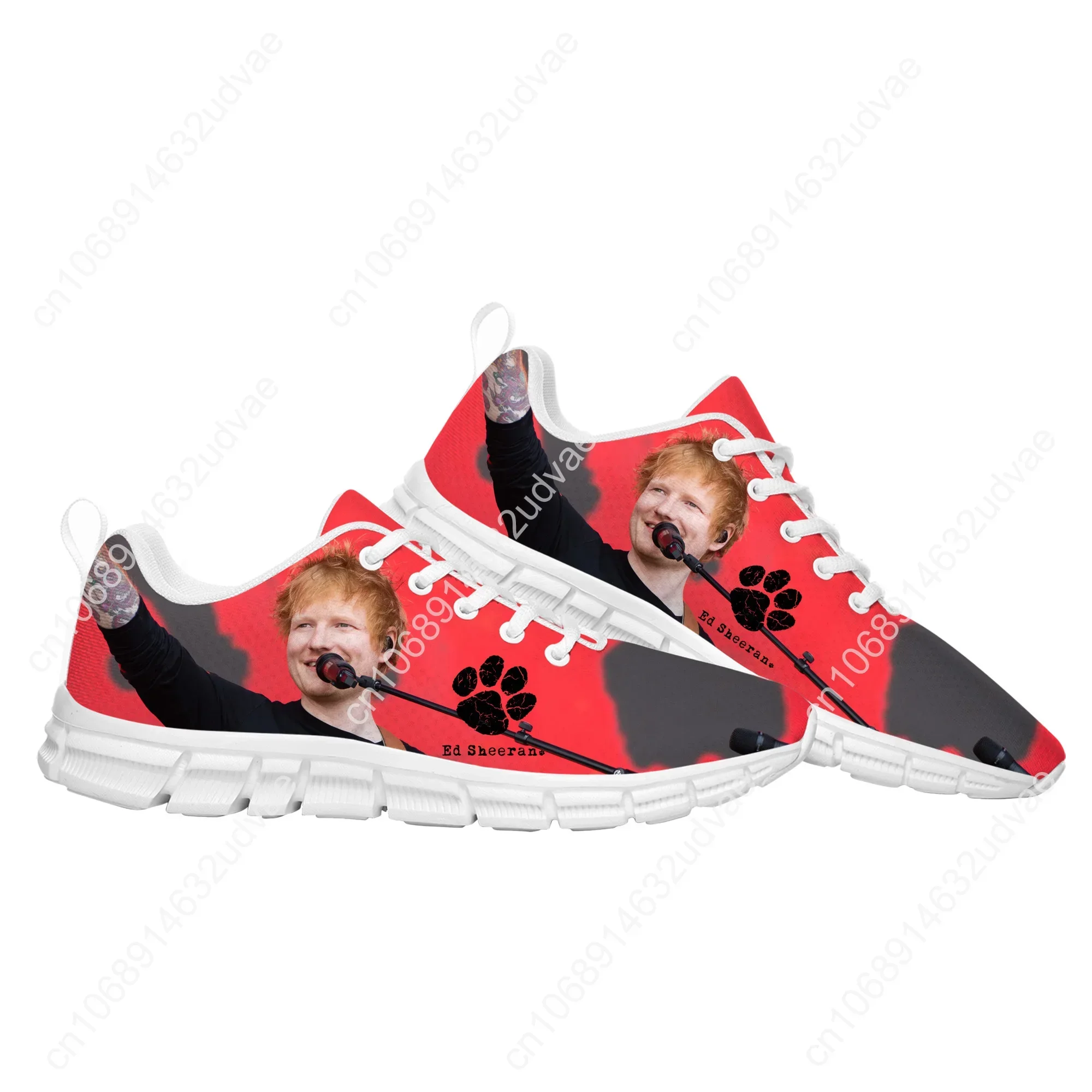 Ed Sheeran Sports Shoes Mens Womens Teenager Customized Sneakers DIY Casual Custom Made Shoe High Quality Couple Shoes