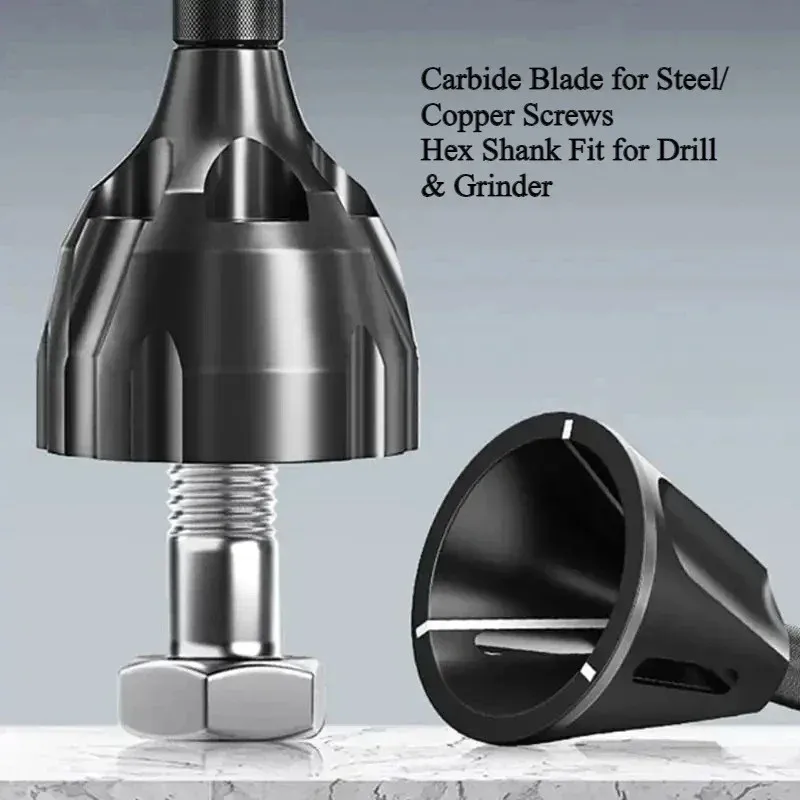 

Deburring External Chamfering Machine Outer Circle Thread Fillet Trimming Screw and Bolt Trimming Drilling Tool fast steel reame