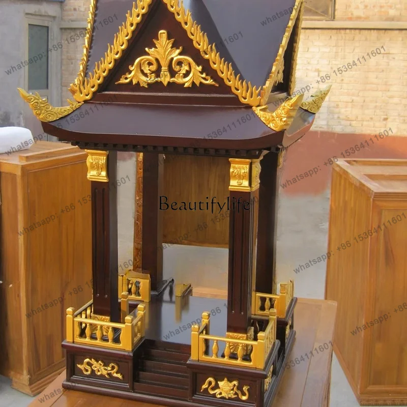 jj5 Buddha altar roof shrine shrine table
