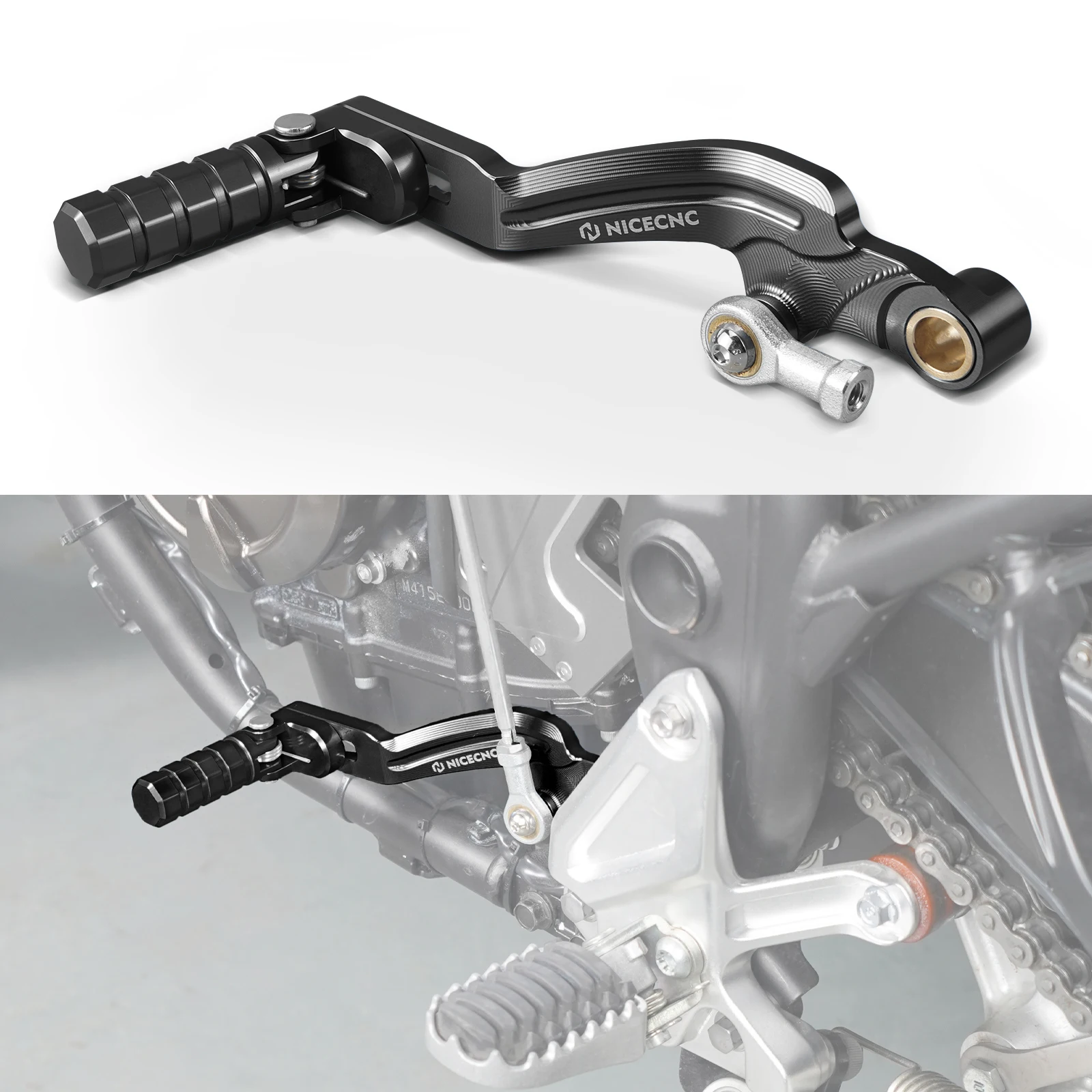 

Для Yamaha Tenere 700/Rally Edition XTZ700, 2019-2024 годы, регулируемый рычаг переключения передач мотоцикла, педаль