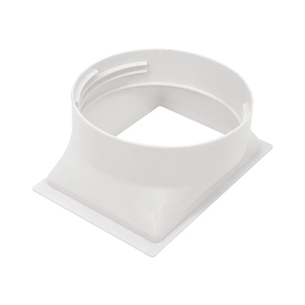 Flexible Portable AC Duct With 5.9 Inch Square Connector 150cm 200cm 250cm 300cm Options Robust Material No Leakage Risk