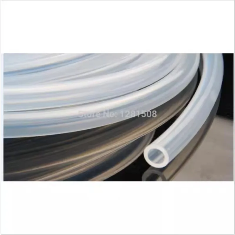 Food grade imported silicone hose 6MM * 10mm odorless, high transparency, and high temperature resistance