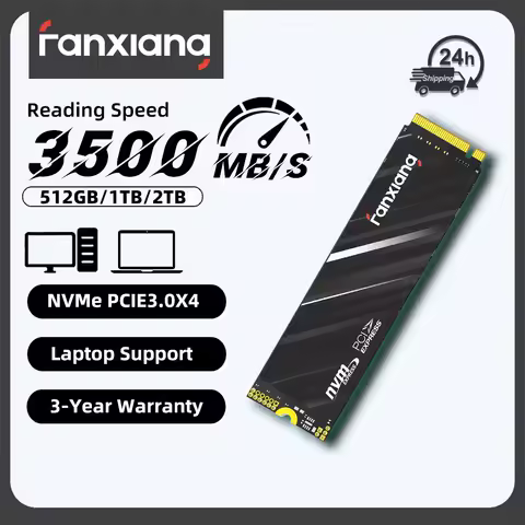 Fanxiang S501Q 3500MB/s M.2 SSD Hard Disk 512GB 1TB 2TB PCIe 3.0 NVMe M2 SSD Internal Solid State Drive For Laptop Desktop PC