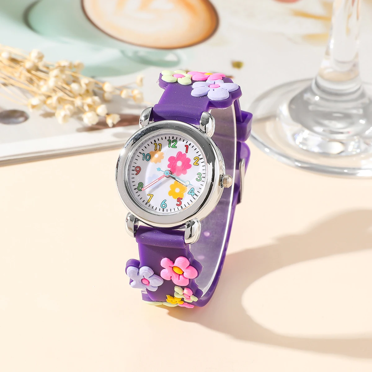 Adorable Kids' Cartoon Watch Set - Wrist Watches with Colorful Designs and Easy-to-Read Face - Perfect Gift for Children