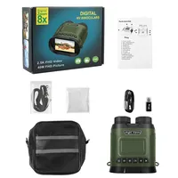 1080P Night Vision Binoculars 850nm Infrared HD 8X Digital Zoom Telescope Night Goggles For Hunting Camping Surveillance 350 m