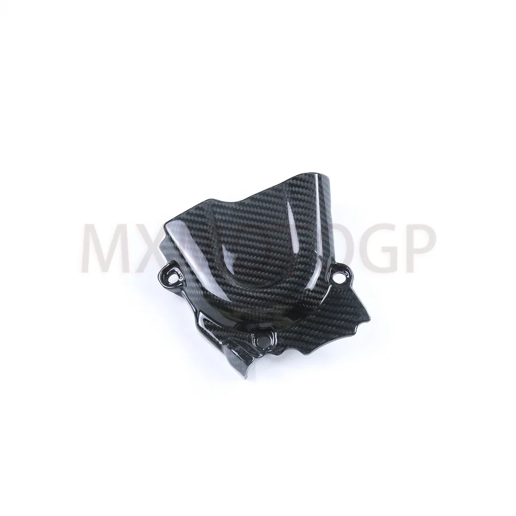 

Motorcycle Modified 3K Carbon Fiber Gloss 100% Twill Weave Sprocket Cover Fairing for KTM 690 Duke 2011- 2019