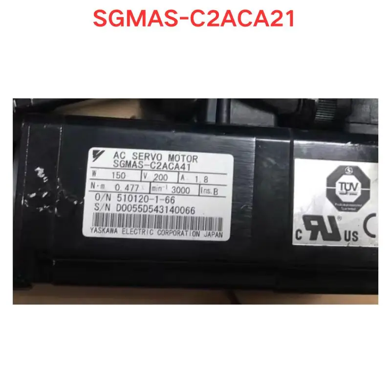 Used OEM disassembled parts SGMAS-C2ACA21 electrical machinery Functional test OK