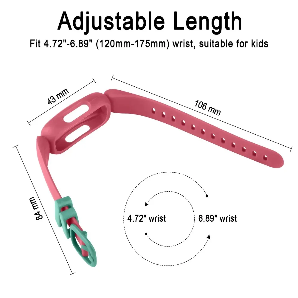 For Fitbit Ace 3 2 Bands Soft Silicone Wristband For Fitbit Luxe Inspire/inspire 2/inspire HR Strap Bracelet Correa Accessory