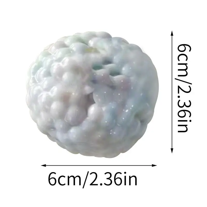 الإجهاد الإغاثة ضغط الكرة تململ لعبة ضد الإجهاد ألعاب حسية للبالغين الاطفال لينة بطيئة ارتفاع إسحق صاخبة كرات الإجهاد هدية