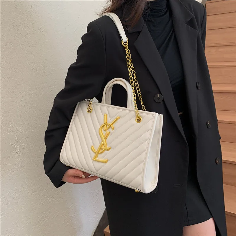 

Fashion Elegant Women's Leather Crossbody Bag Luxury Shoulder Handbag Classic Designer Tote For Modern Look