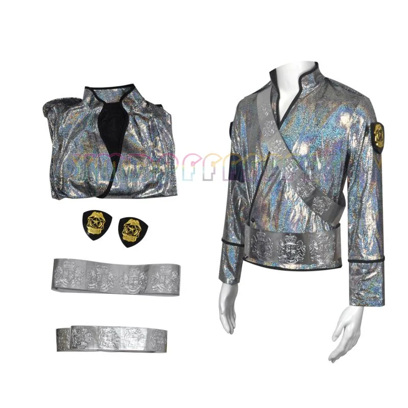 Cosplay player rare Michael Jackson costume Easter fantasy costume bad Bucharest tour imitates cosplay Halloween Christmas