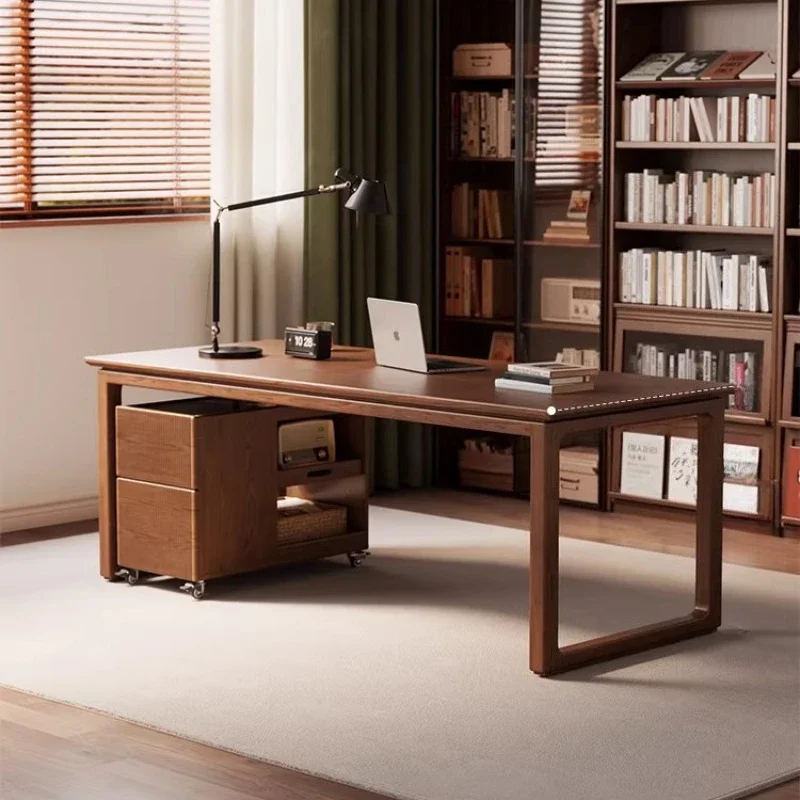 XX Modern Executive Office Desk Organizers Wooden Shelves Office Desk Display Multifunctional Mesa Ordenador Commercial Furnitur