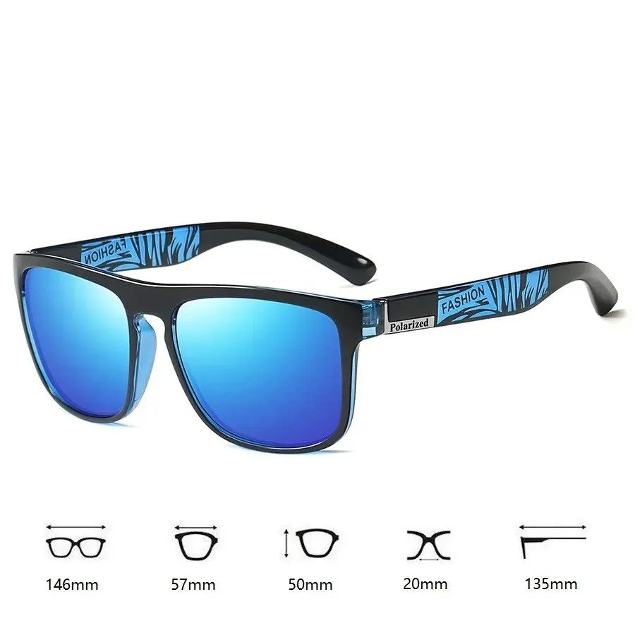 Fashion Polarized Sport Sunglasses For Men Women Driving Fishing Luxury Brand Designer Sun Glasses Pattern Vintage Eyewear UV400 image 4