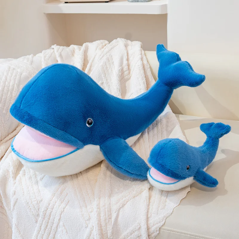 Hot High Quality Cartoon Marine Ocean Shark Plush Doll Pillow Whale Turtle Seal Shark Animal Stuffed Plush Toy Home Decor