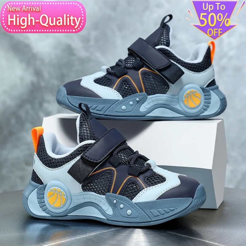 2026 Summer New Refreshing Childrens Sports Shoes Versatile Durable Running Shoes Shock-absorbing and Rebounding Casual Shoes view 3