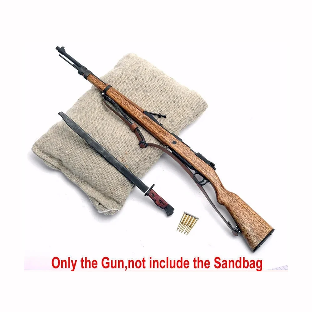 

Металлическая винтовка со штыковым соединением чиангкай-shek, оружие в масштабе 1/6, подходит для мужской фигурки 12 дюймов, аксессуар