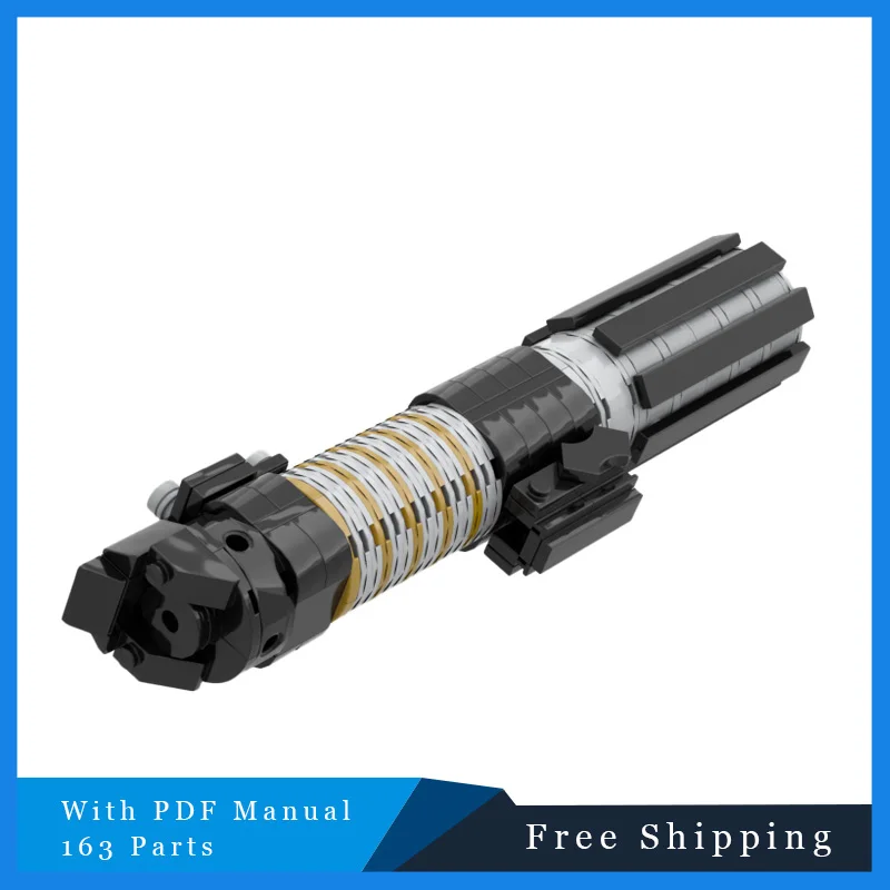 

163 Parts Star Battle Series Famous Movie Lightsaber Building Blocks Bricks Model For Kid Creative Assembly Display Toy Gifts