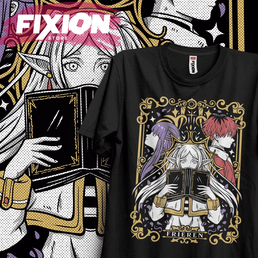 T-shirt For Anime Frieren [B] D#1 Mange Tee