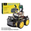 Keyestudio Raspberry Pi 4B Roboter Auto + 5 Megapixel Kamera Modul Python Programmierung Für Raspberry Pi 4B (Keine Raspberry pi Board) 1