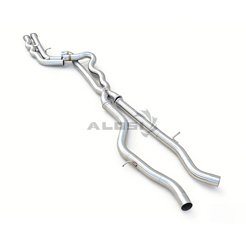Exhaust Middle Pipe for BMW M3/M4 F80 F82 F83  S55  3.0T 2015-2019 Equal length tube without resonator exhaust system