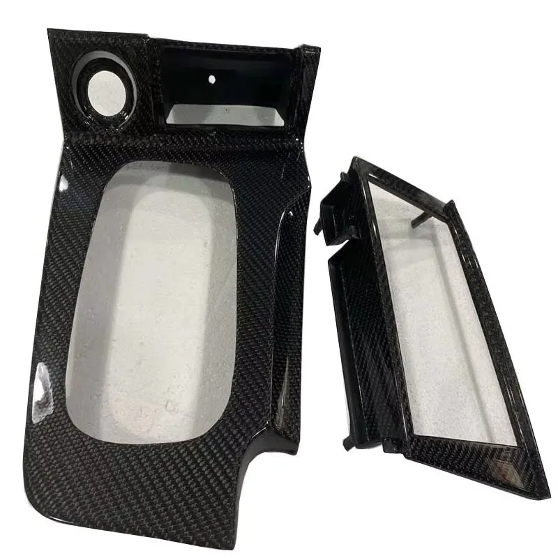 

For Nissan Skyline R34 GTR RHD Carbon Fiber Radio Monitor Surround&Gear Surround