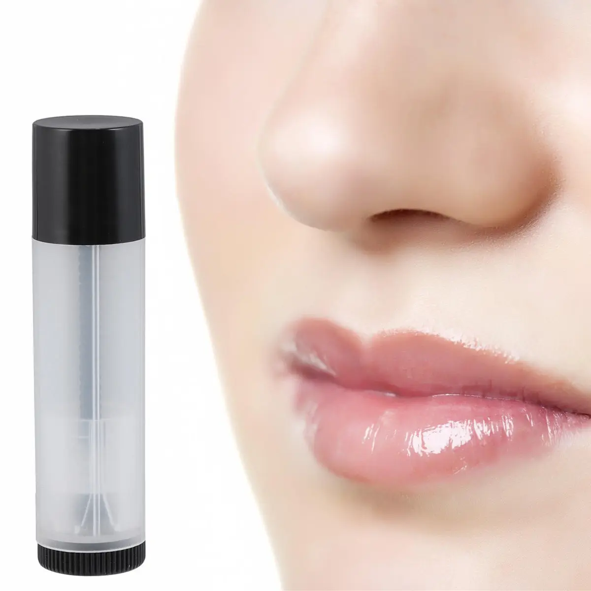 20 tubes transparents pour baume à lèvres, contenants vides en plastique pour rouge à lèvres, rechargeables, compacts pour sac à main, poche, sac de transport