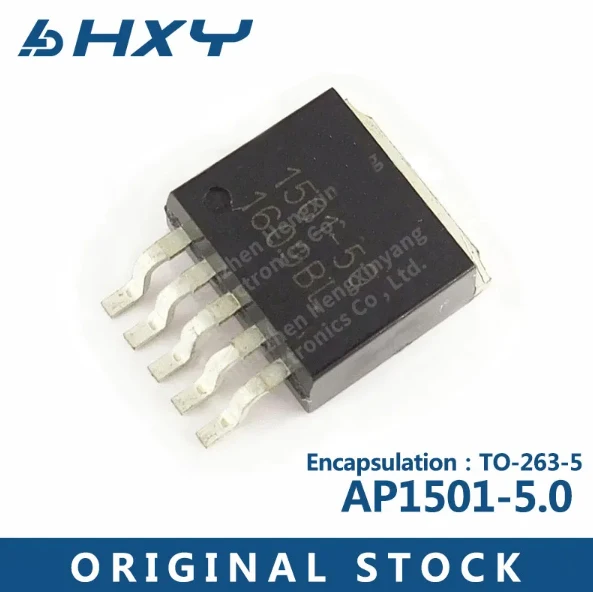 5PCS AP1501-5.0 TO-263-5 PWM step-down DC/DC converter