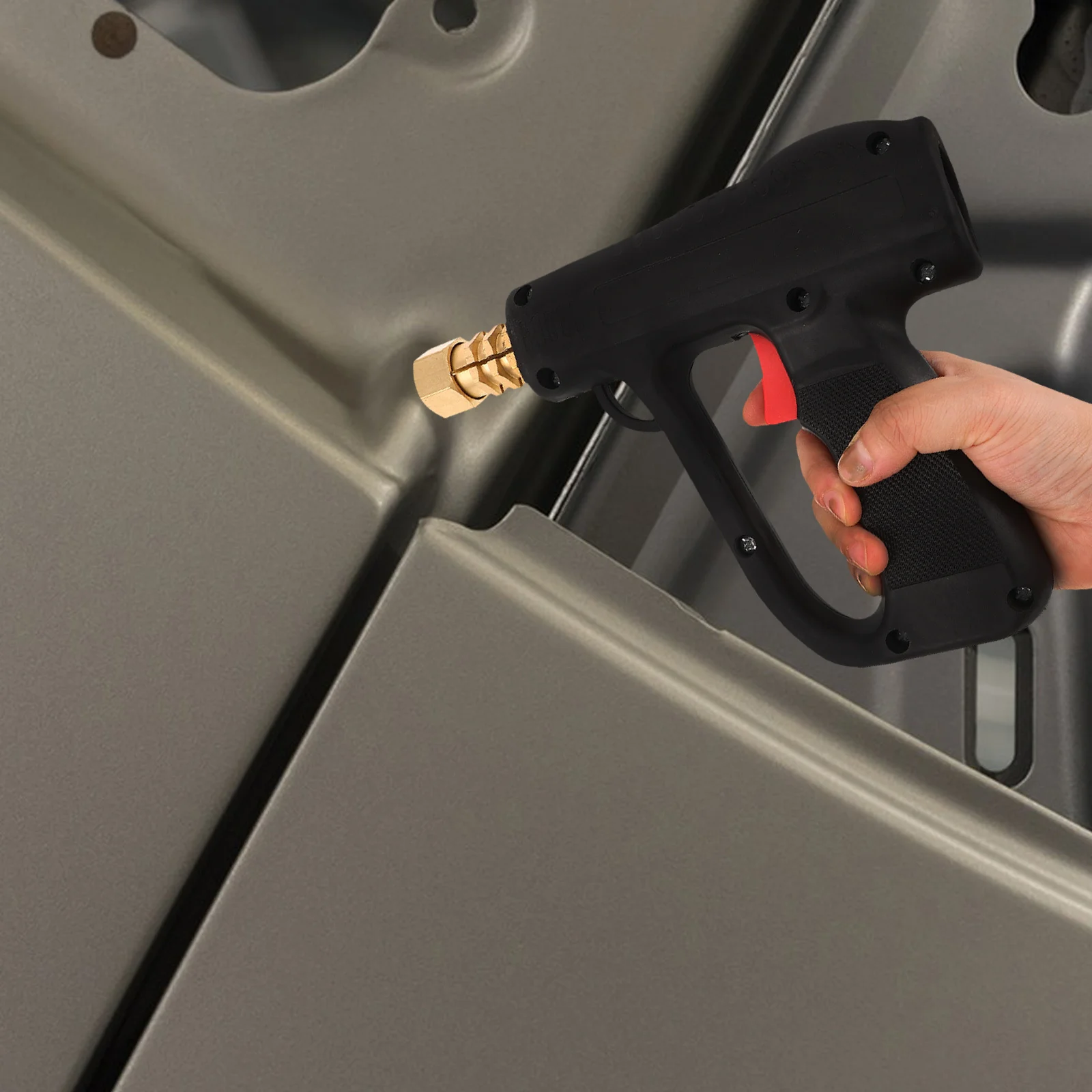 

Auto Body Frame Repair Kit Heavy Duty Welder Dent Puller Tool For Car Plastic Metal Crack Fixing B E Pressure