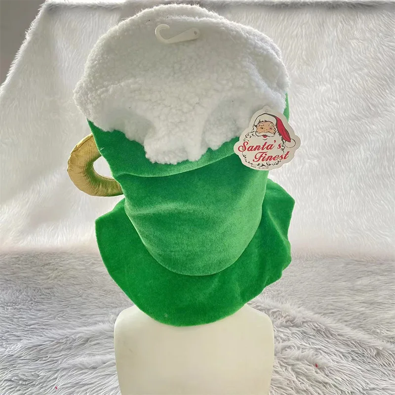 Gorra de modelado de taza de cerveza divertida, Copa Mundial, sombrero de cerveza, sombrero de Bar, Carnaval, Halloween, Carnaval, accesorios de fiesta nocturna